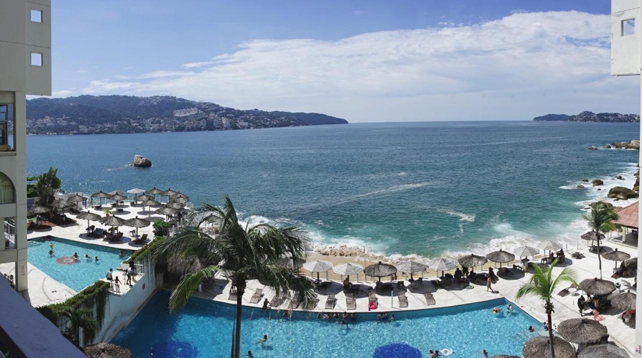 Suite Frente Al Mar En Torres Gemelas Acapulco Buitenkant foto