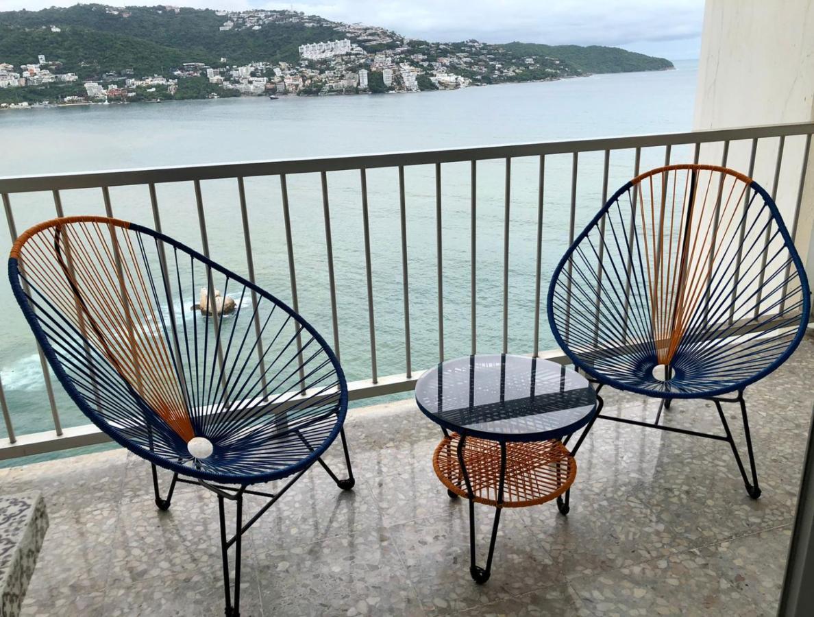 Suite Frente Al Mar En Torres Gemelas Acapulco Buitenkant foto