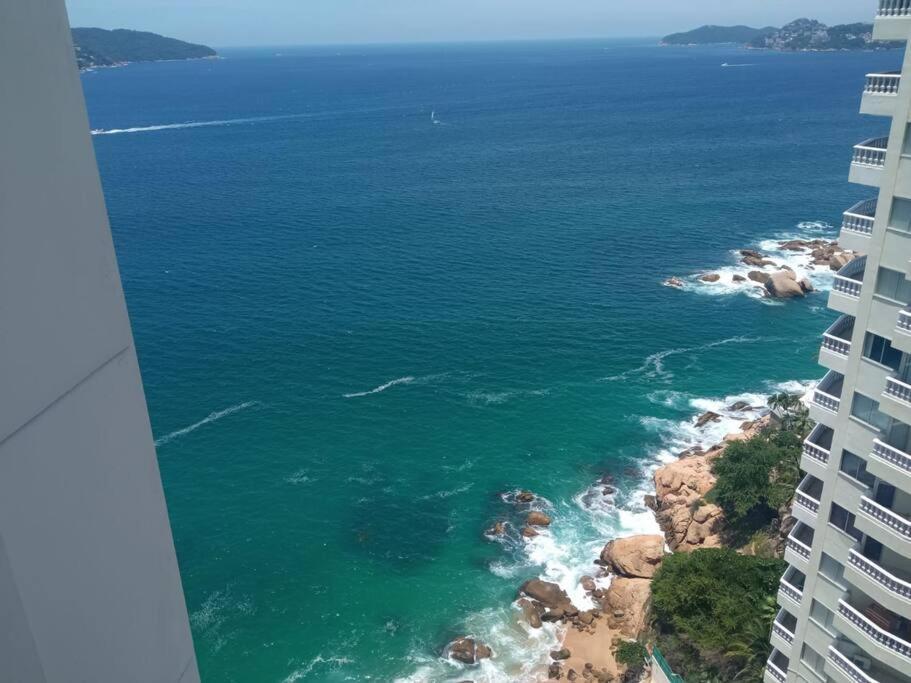 Suite Frente Al Mar En Torres Gemelas Acapulco Buitenkant foto